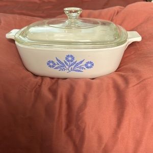 Vintage Corning Ware 1 Quart Baking Dish with Lid
